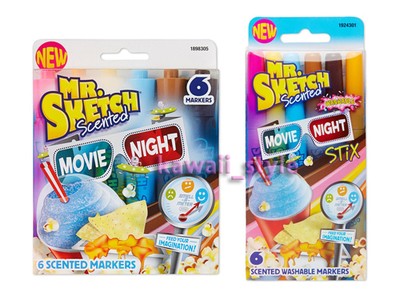 Mr. Sketch Scented MOVIE NIGHT Markers 6 ...