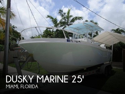 2015 Dusky Marine 252 XF Open Fisherman Used