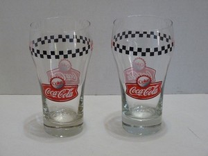 Vintage glass Cup Coca coca vintage cola Glass Cola cup