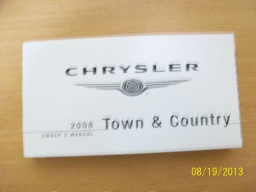 2011 chrysler town and country owners manual