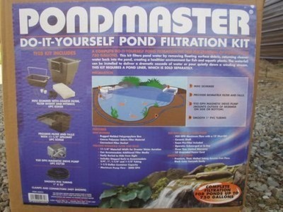 Pondmaster DIY Pond Filter/Filtration Kit -backyard water ...