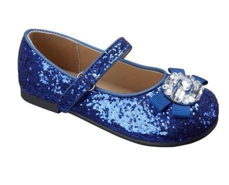 red sparkle baby shoes