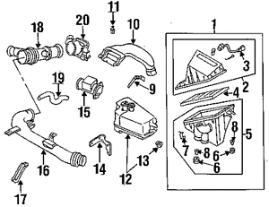 Intake air tempature sensor 1994 nissan pickup #10