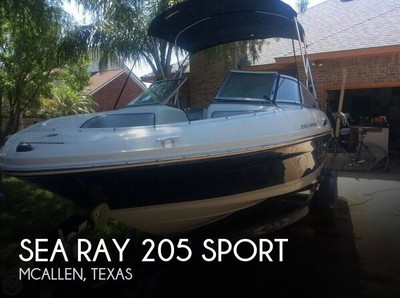 2010 Sea Ray 205 Sport Used
