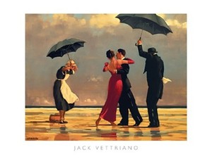 Jack Vettriano "The Singing Butler" 60x80 cm Art Print