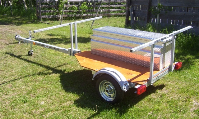 2-PLACE CANOE / 4 Kayak Trailer - OPTIONAL Aluminum ...