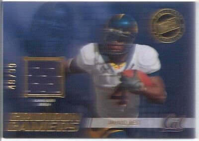 jahvid best rc rookie jersey patch california cal bears college #/99