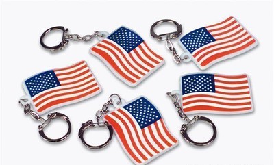 144 US Flag Keychains 2