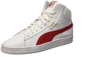 scarpe puma bianche e rosse