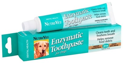 Nutri-Vet Enzymatic Toothpaste for Dogs 2.5 oz