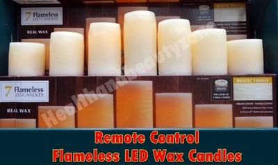 DURACELL SET OF 7 FLAMELESS LED CANDLES ...