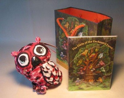 UPC 811445010017 product image for Owl Pals Gift Set - Plush 6 Inch Red Owl + Storybook | upcitemdb.com