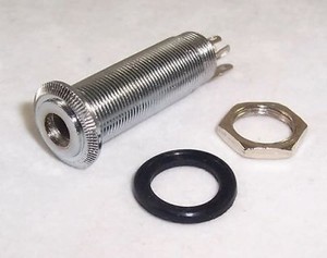 ACOUSTIC GUITAR BARREL JACK SOCKET/ MONO OR STEREO WIRING ... stereo barrel jack wiring 