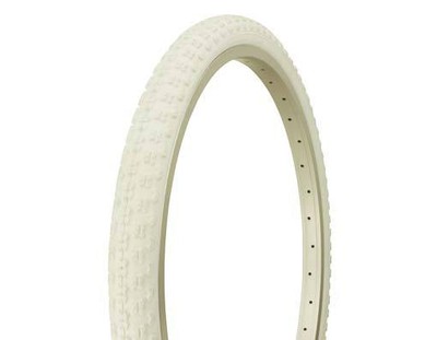 2- Tires New 24x1.75 BMX tires 24 inch white black Comp 3 design