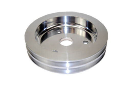 Big-Block-Chevy-Chevrolet-Double-Aluminum-Crank-Pulley-short-water-pump-454-396