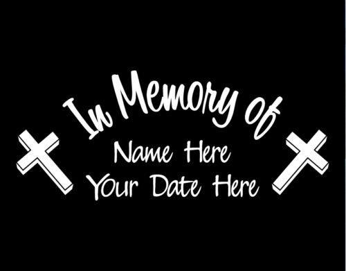 In Loving Memory Car Decals >> In Memory of Decal | eBay In Loving Memory Car Decals >> In Memory of Decal | eBay