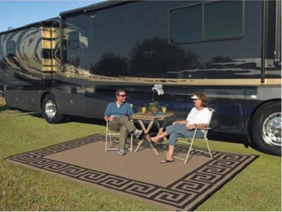 Patio Mat Indoor Outdoor RV 9'x12' Reversible ...