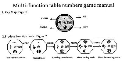 how to set the digital watch