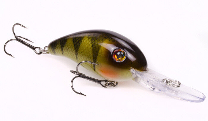 Color:Yellow Perch:Strike King Pro Model Series 3Xd Crankbaits Medium Diving Crankbait Fishing Lure