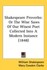 Book: Shakespeare Proverbs : Or the Wise Saws of Our Wisest Poet Collected into A...