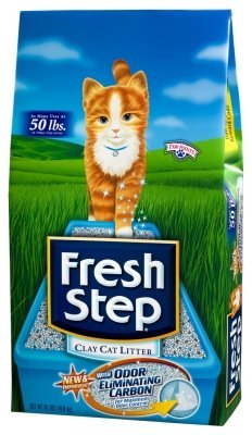 Fresh Step 02030 Clay Scented Cat Litter, ...