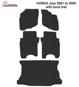 Honda jazz rubber car mats #4