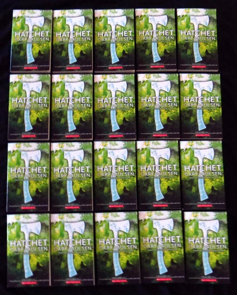 20 new hatchet guided read chapter book lot gary paulsen newbery award adventure