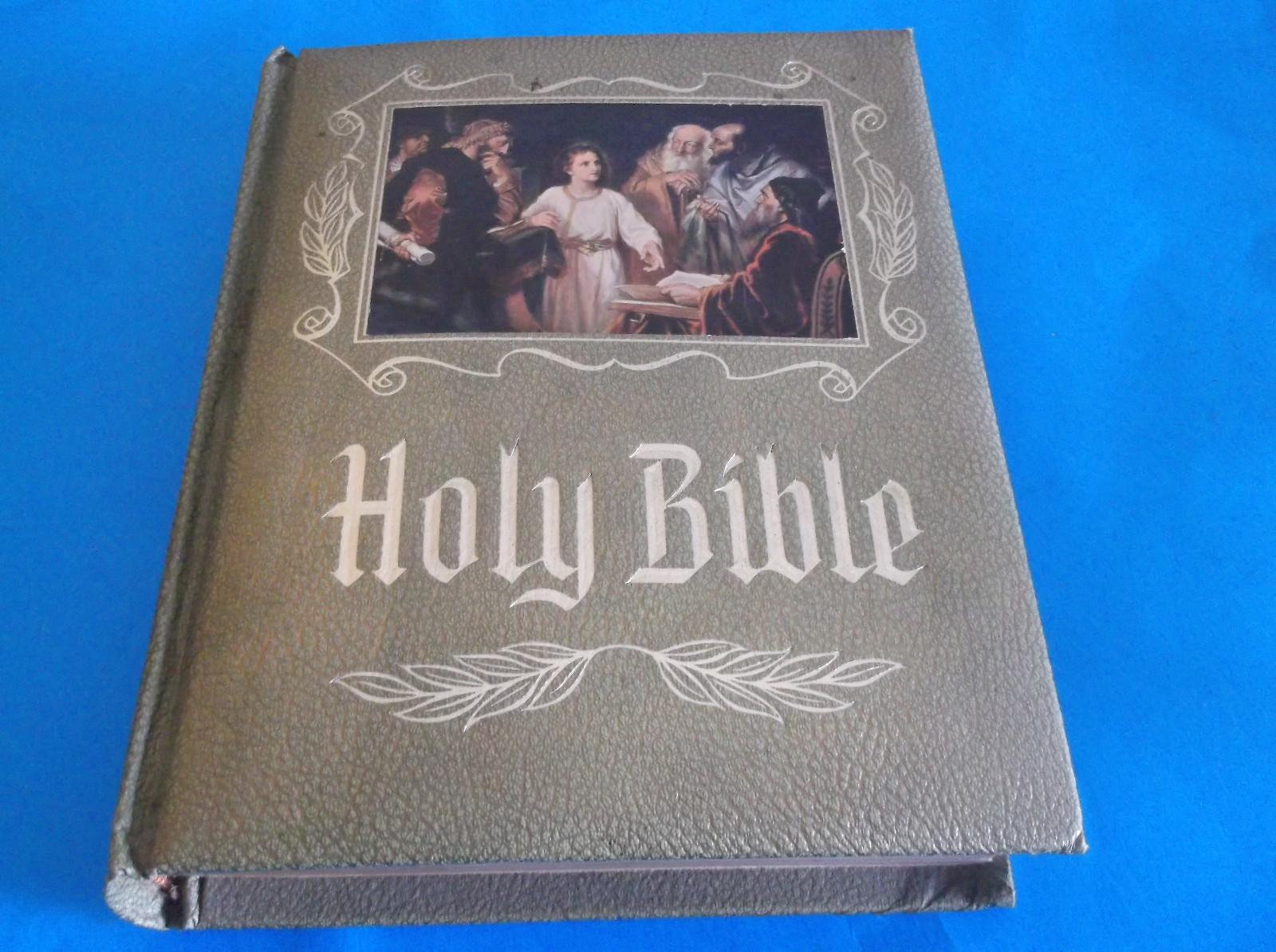 1964 holy bible red letter edition old & new testaments king james usa heirloom