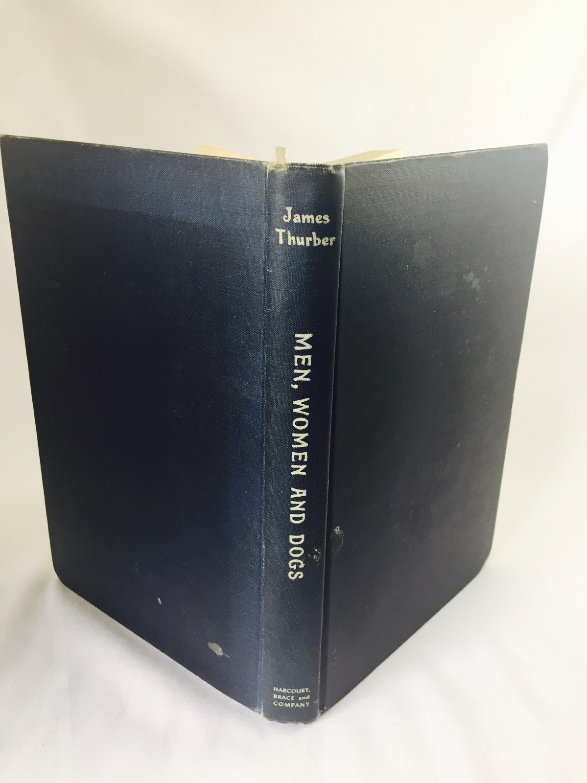 1943 1st edition thurber s men  women and dogs  a book of drawings
