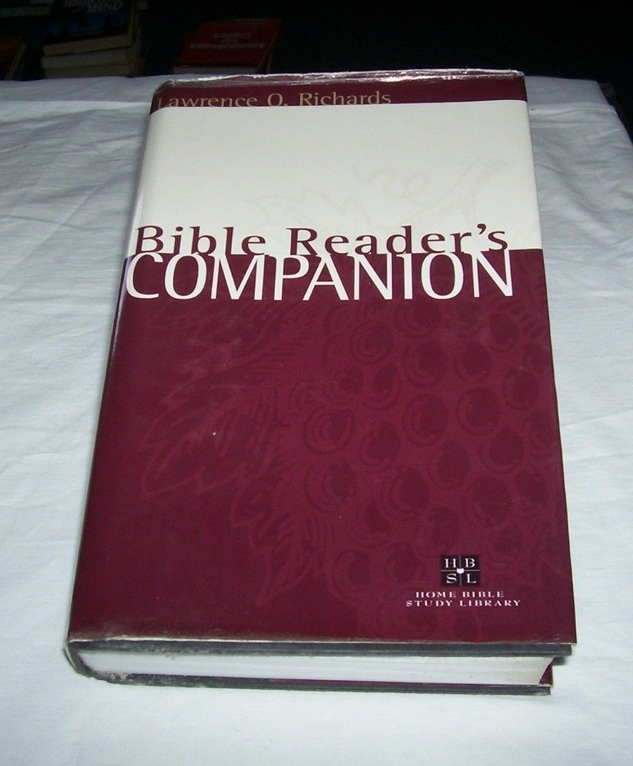 Bible reader's companion-lawrence o. richards~new ed.~home bible study ~ hcdj