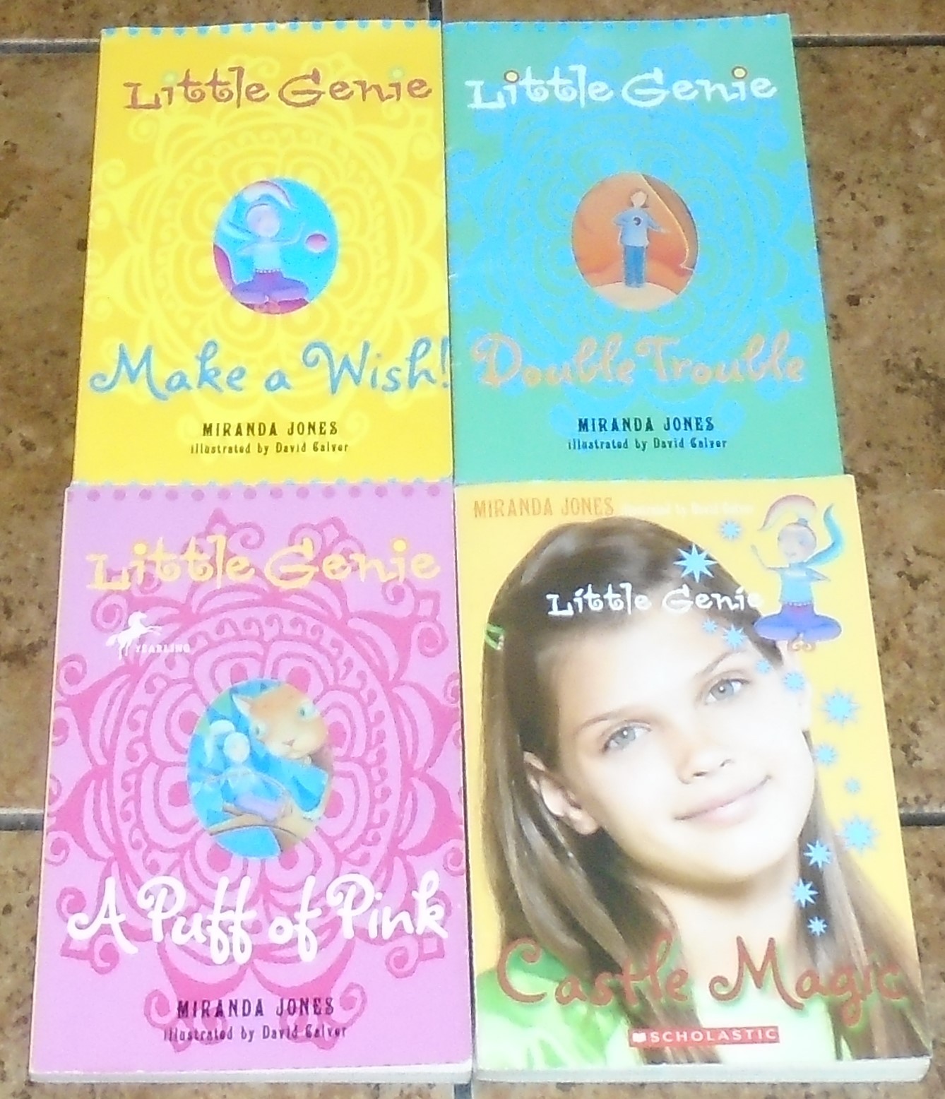 little genie miranda jones lot of 4 children s chapter books