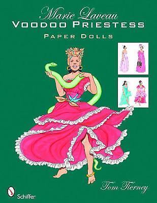 Marie laveau: voodoo priestess paper dolls by tom tierney (2009, new paperback)