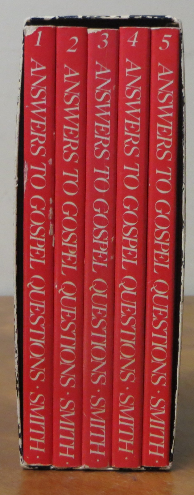 Answers to gospel questions - joseph fielding smith  (pb boxed set)