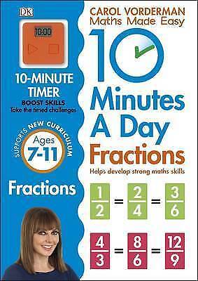 10 minutes a day fractions  book new