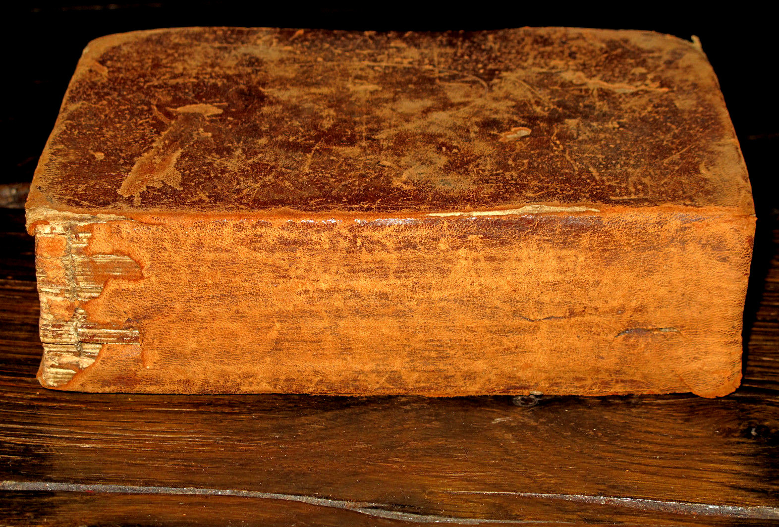 1822 american holy bible leather antique family rare albany imprint tracy rider
