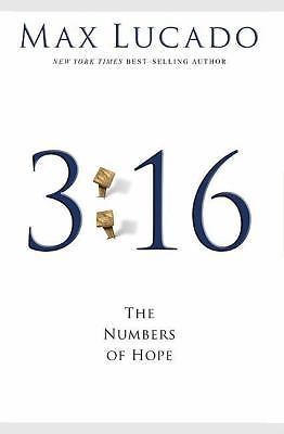 3:16 : the numbers of hope by max lucado (2007, hardcover) christian book