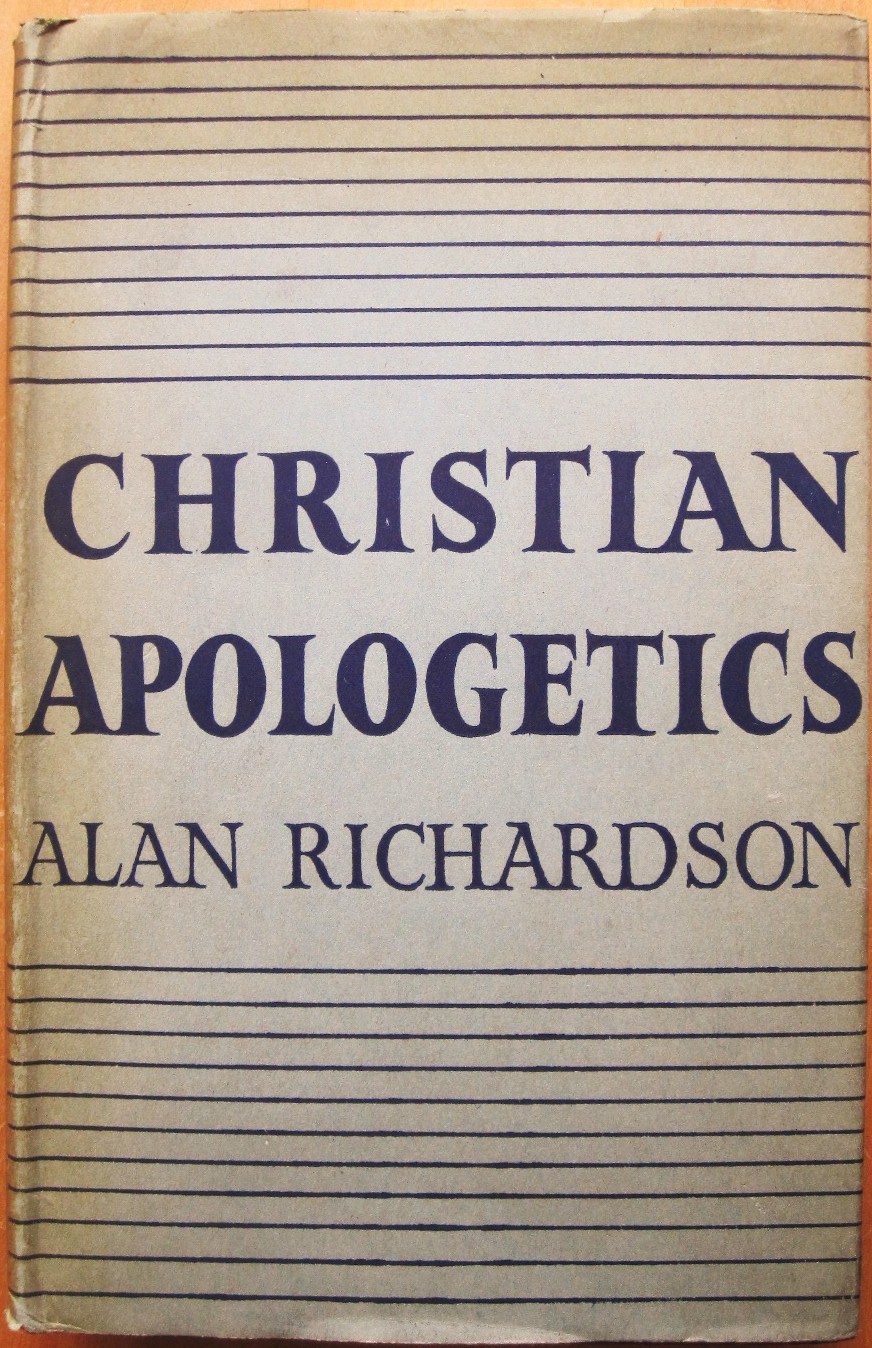 Christian apologetics by alan richardson hcdj reprint (1948)