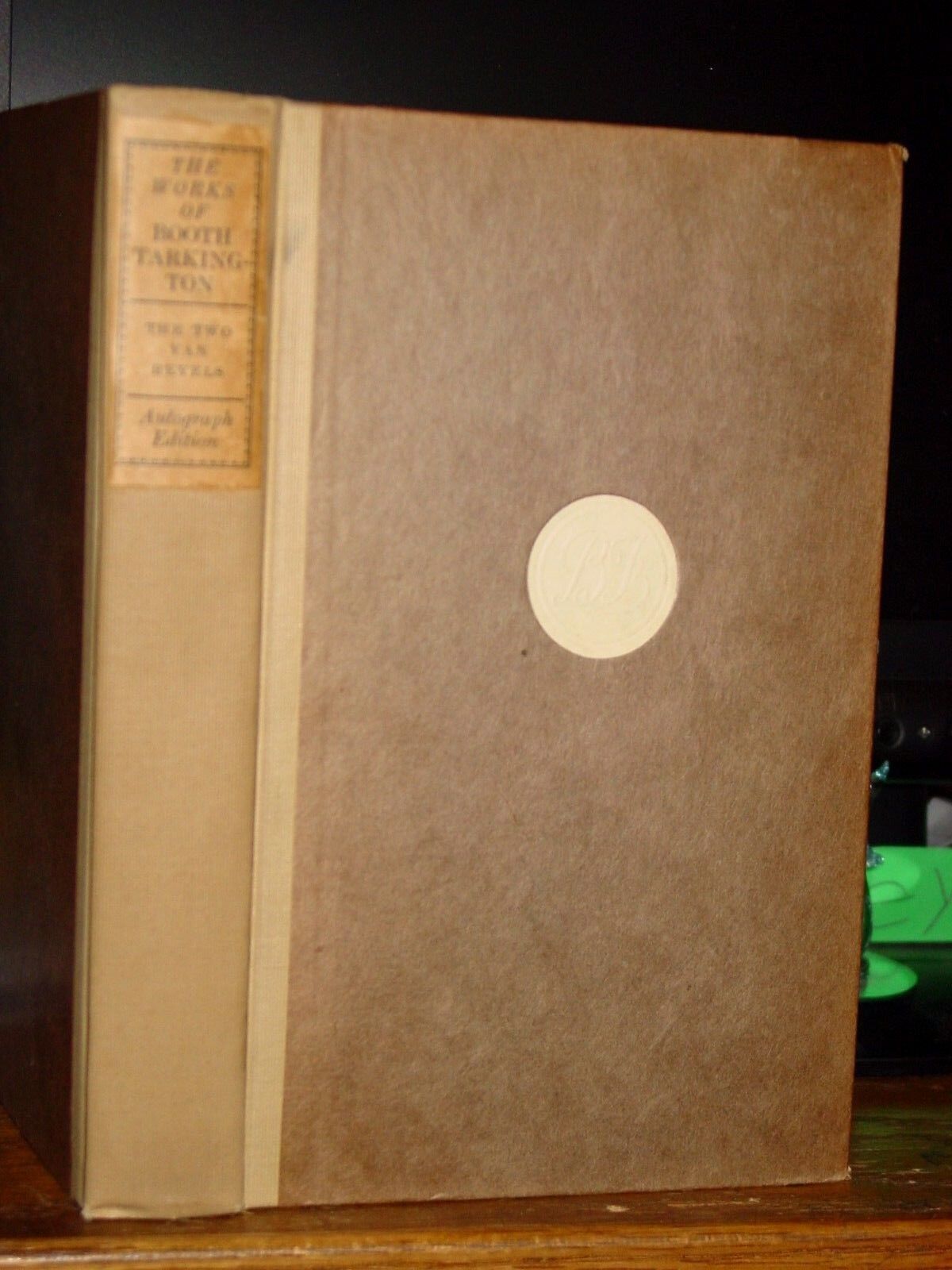 1918 the two vanrevels  works of booth tarkington limited edition no  409 565