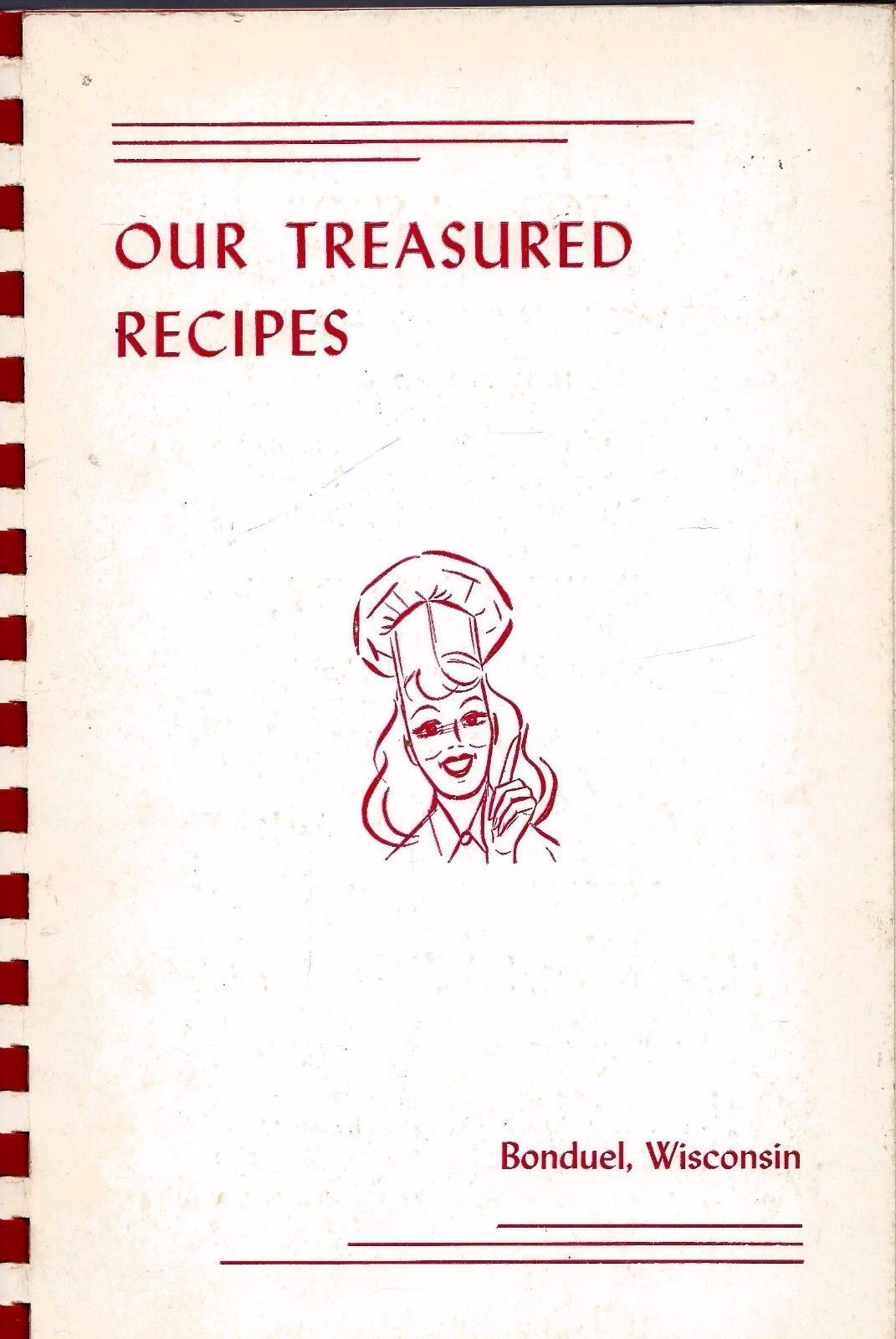 1959 bonduel wisconsin church ladies cookbook their family s favorite recipes