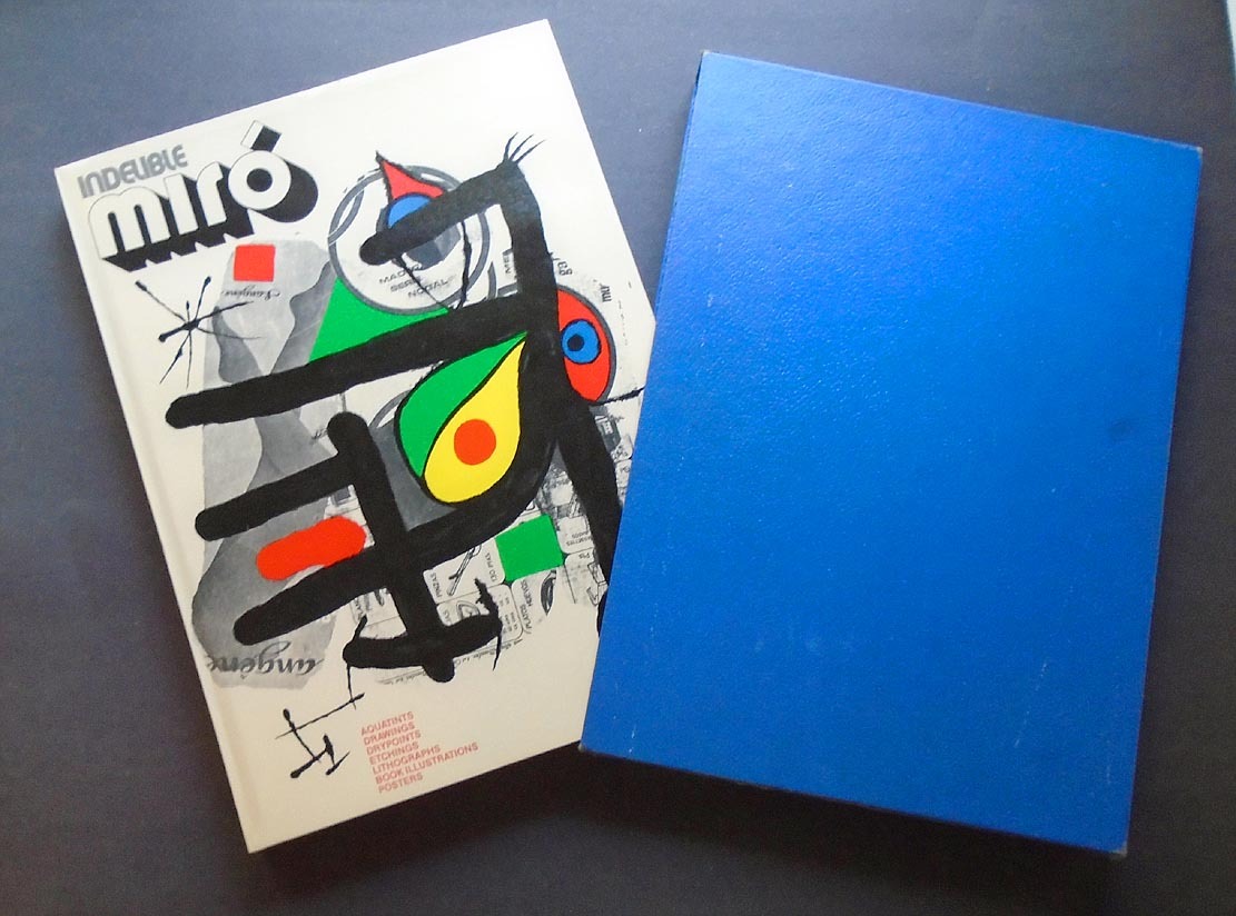 Indelible miro includes original lithographs art 1972 hb/dj
