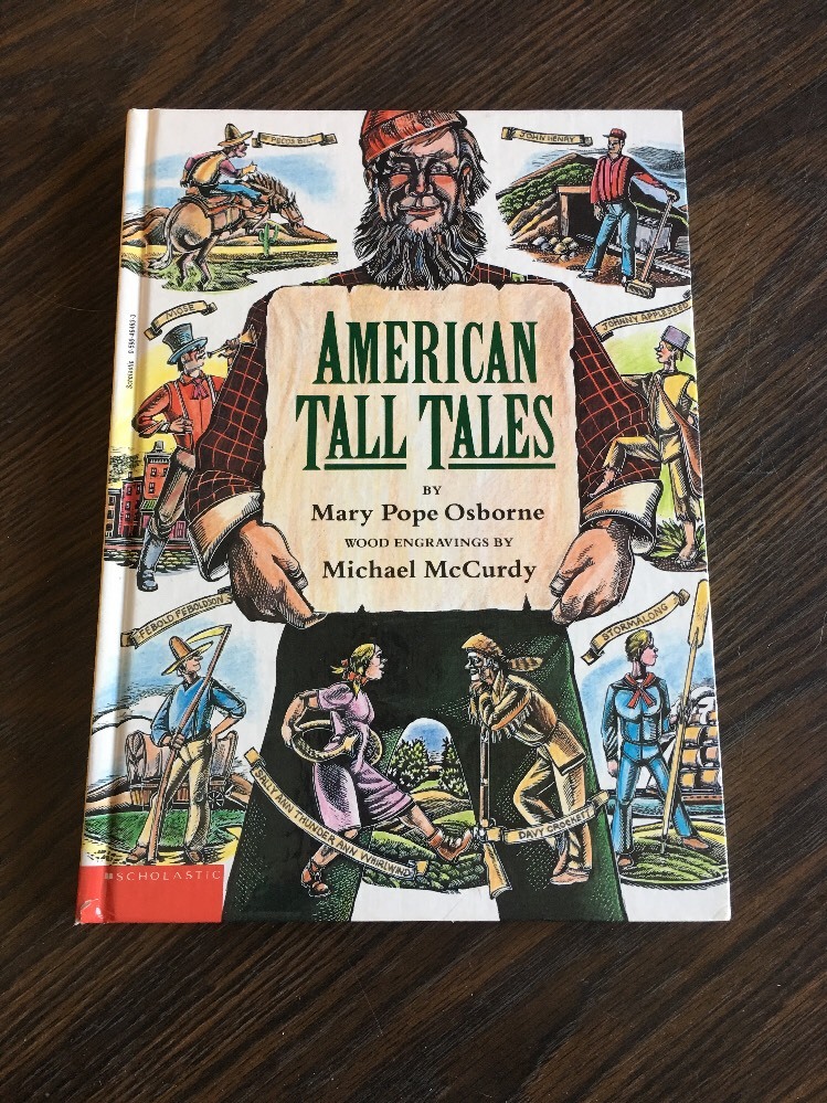 american tall tales by mary pope osborne  1992 scholastic 1st edition hardcover