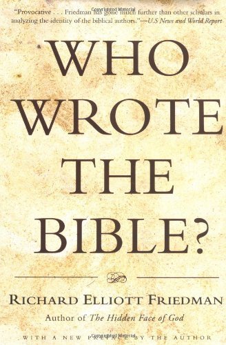 who wrote the bible  by richard elliott friedman   paperback   harperone   new