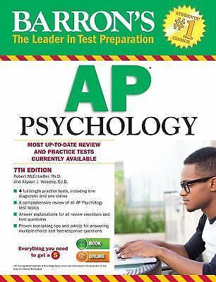 Ap psychology by robert mcentarffer and allyson weseley (2016, paperback,...