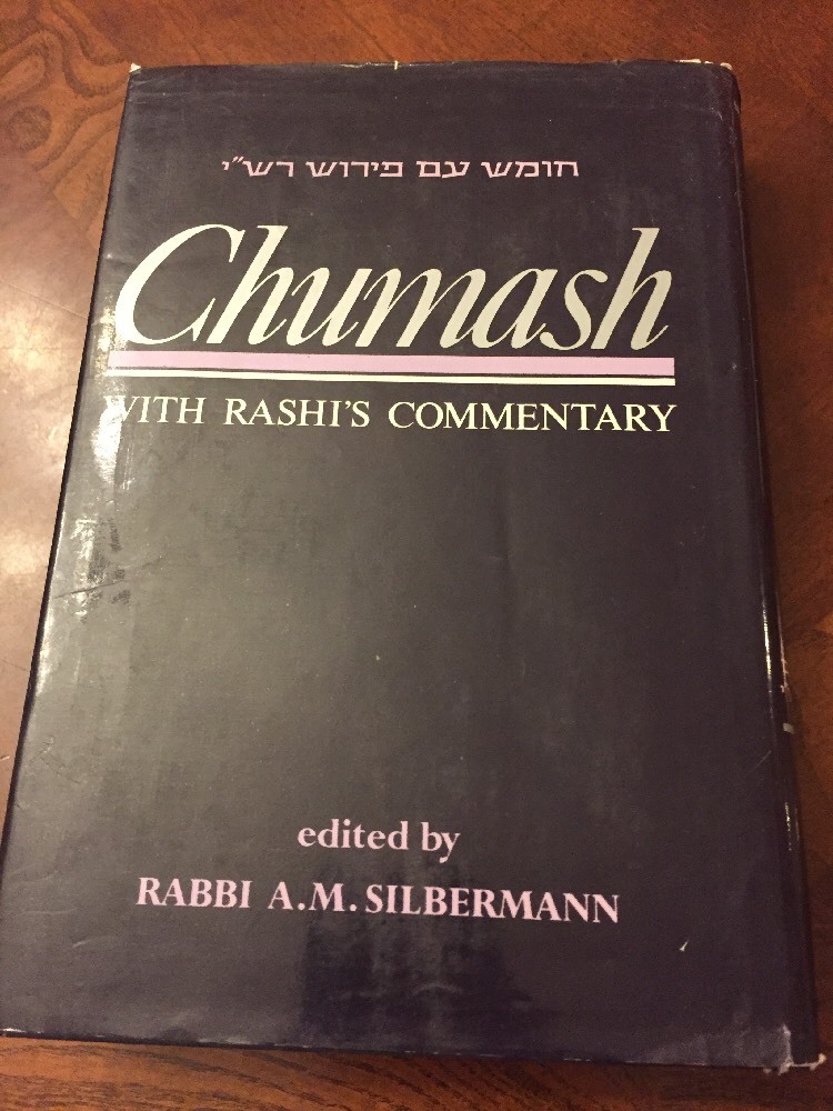 Devarim deuteronomy hebrew-english chumash with rashi, silbermann translation