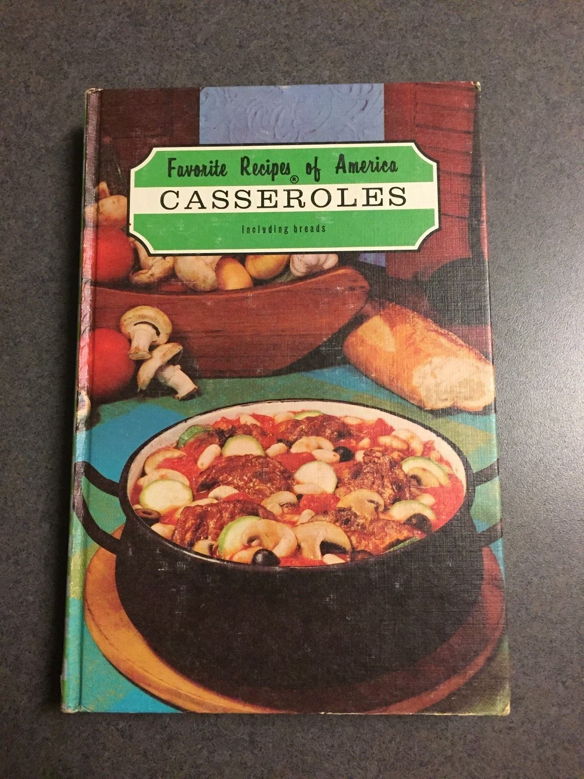 1968 vintage favorite recipes of america casseroles cookbook hardcover