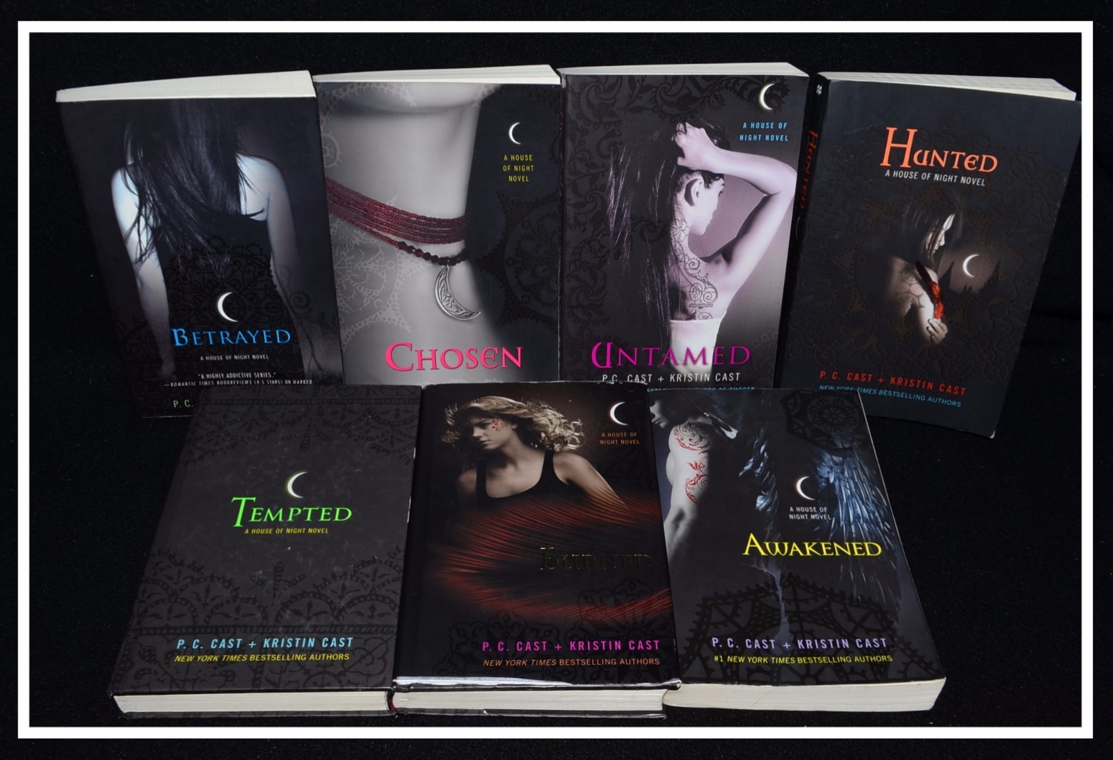 7 house of night by p. c. and kristin cast - teen paranormal, vampire