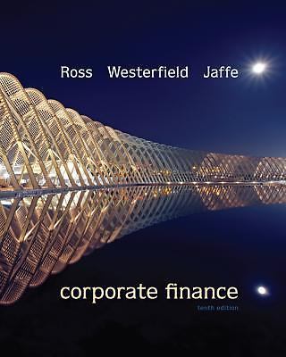Corporate finance by  westerfield, ross & jaffe 10th edition *international ed*