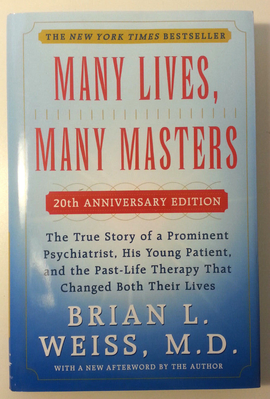 *new hardcover* many lives, many masters by brian weiss (20th anniversary ed.)
