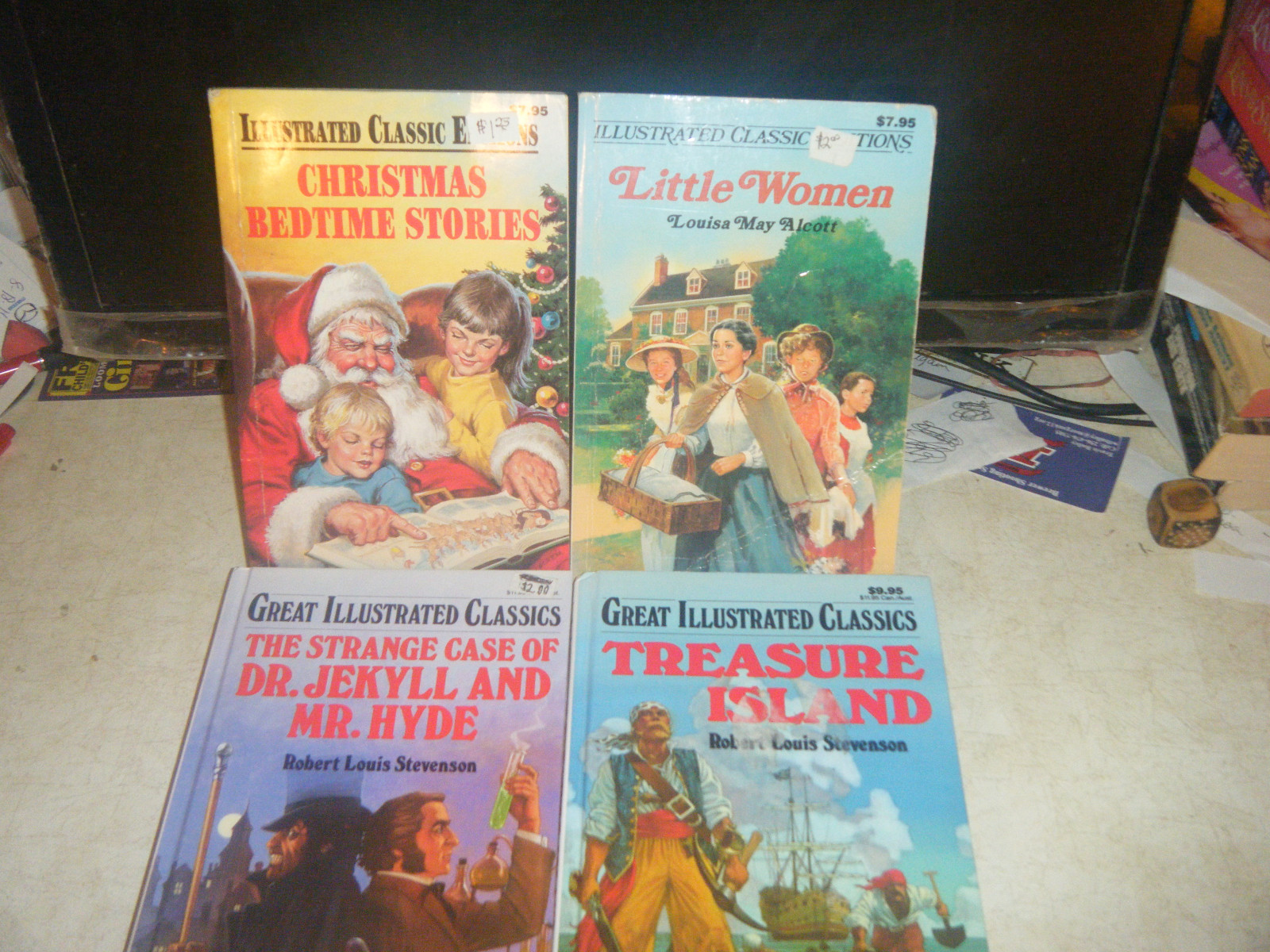 12 great illustrated classics series set of hardcover & paperback books