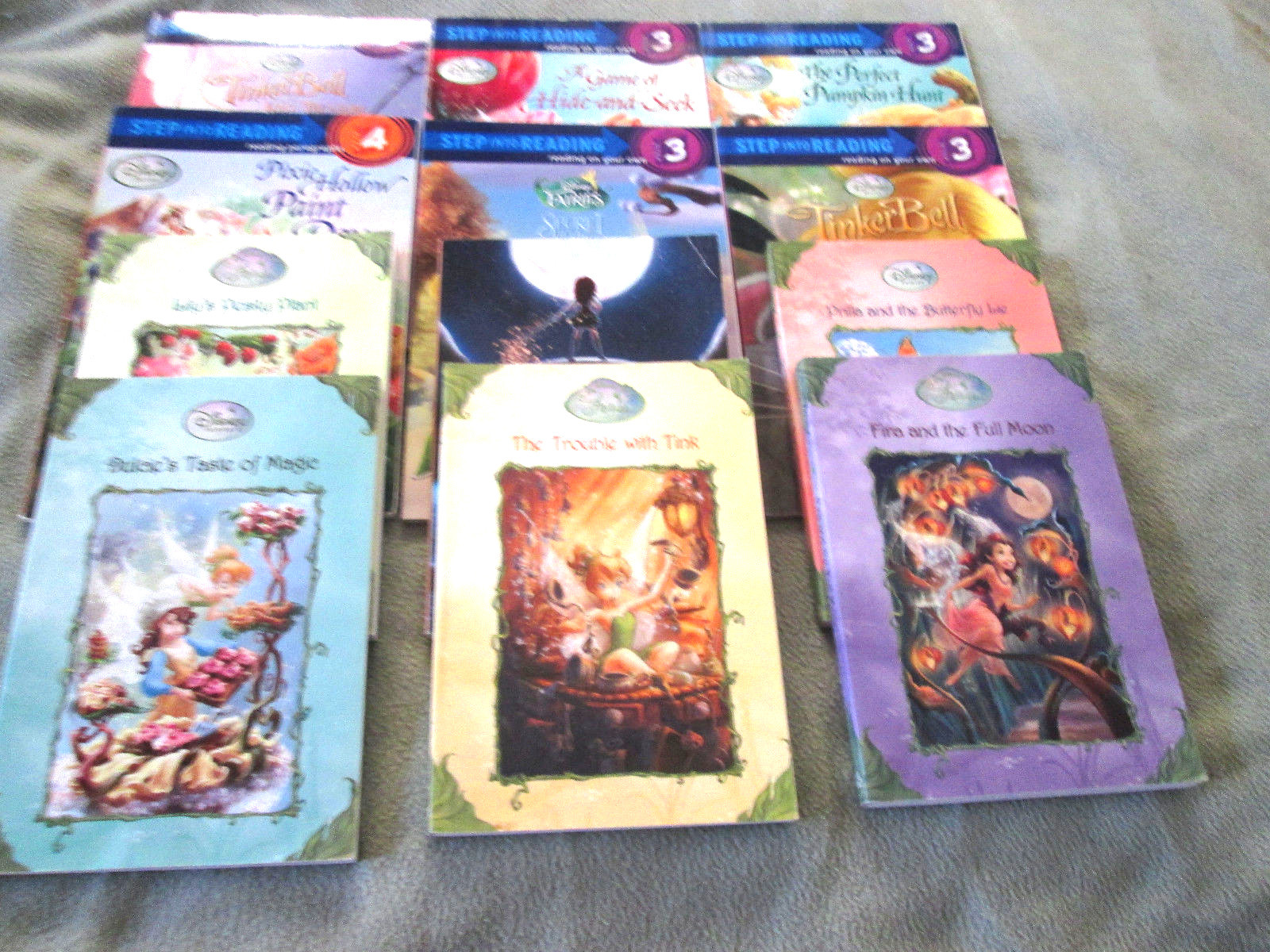 12 disney fairies series reader chapter book lot rl3 free priority mail